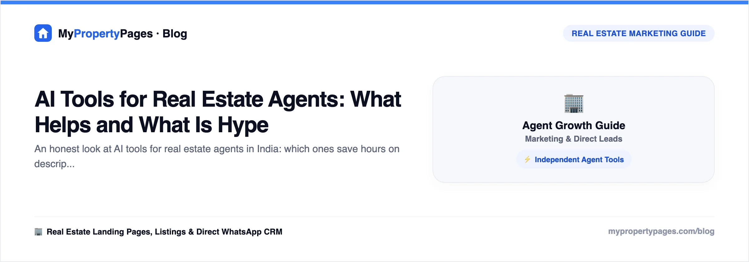 AI Tools for Real Estate Agents: What Helps and What Is Hype — agent productivity and tools guide