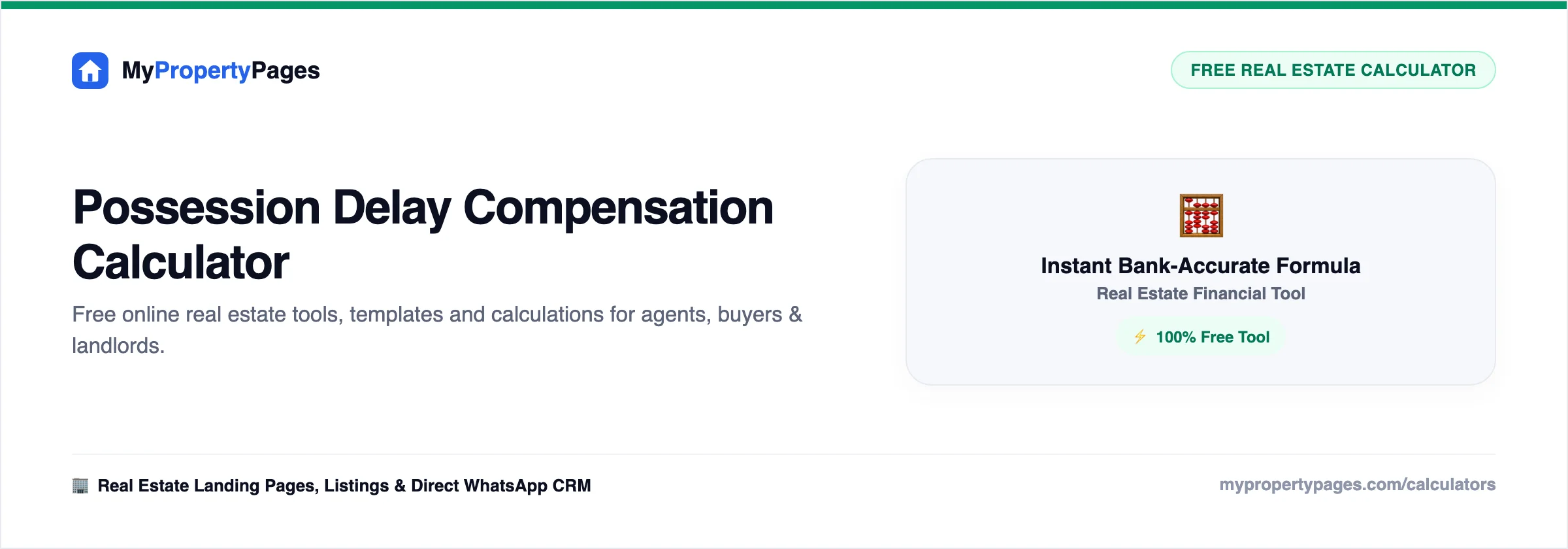 Possession Delay Compensation