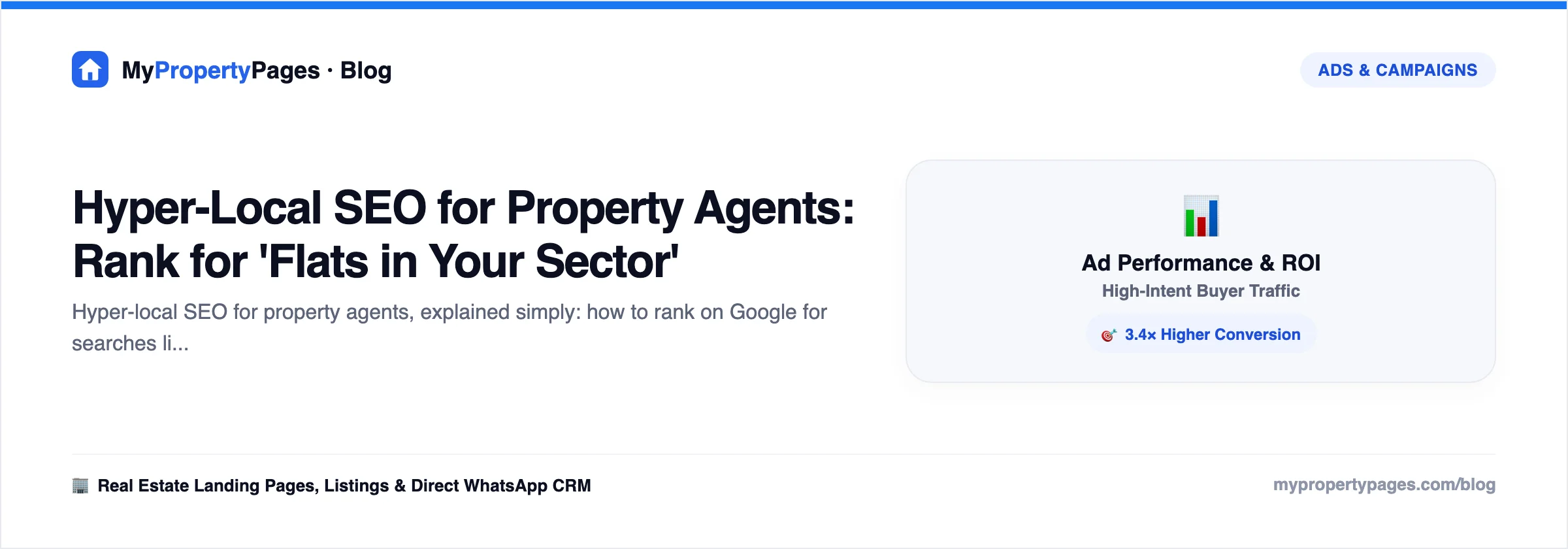 Hyper-Local SEO for Property Agents: Rank for 'Flats in Your Sector' — real estate lead generation guide for agents