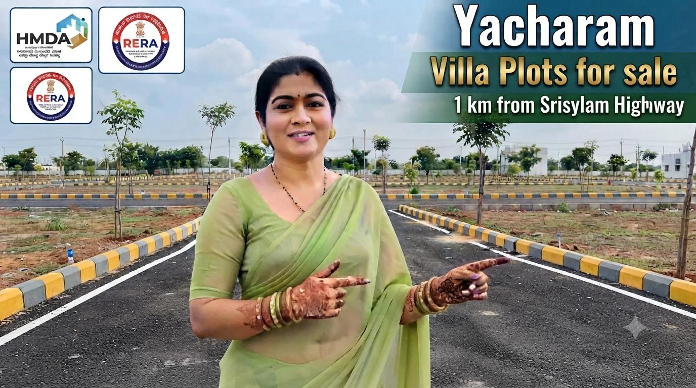 Yacharam / Srisylam Highway/ Hyd/ HMDA Plots for sale — photo 2